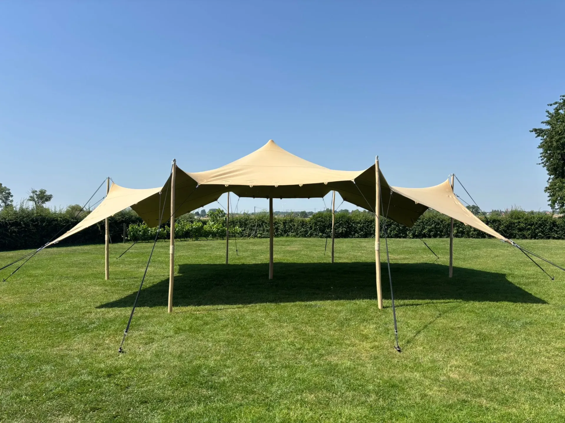 Stretchtent 6x9 | 750 gr/m² (Enkel Tent)